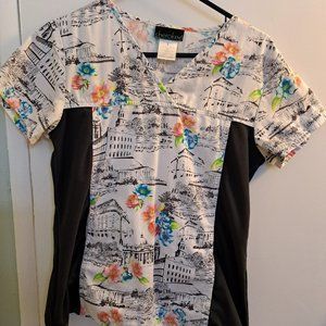 Cherokee Scrub top